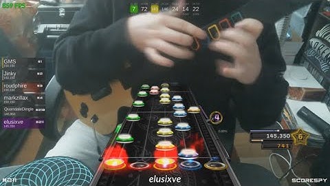 CLONE HERO: ZIGMAN BY EXILELORD 120% SPEED FC!!!! (10 GHOST INPUTS) WITH HANDCAM