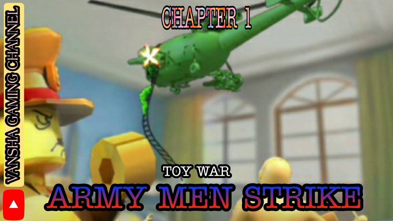 ARMY MEN STRIKE : CHAPTER 1 WALKTHROUGH GAMEPLAY / GREENBUG ON CALL.