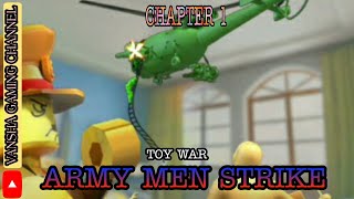 ARMY MEN STRIKE : CHAPTER 1 WALKTHROUGH GAMEPLAY / GREENBUG ON CALL. screenshot 3