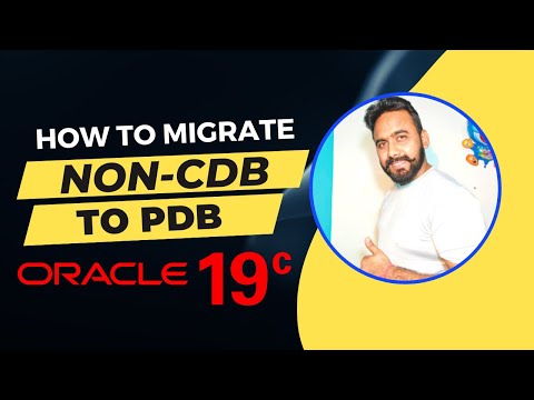 How to Migrate Non CDB Database into PDB Database