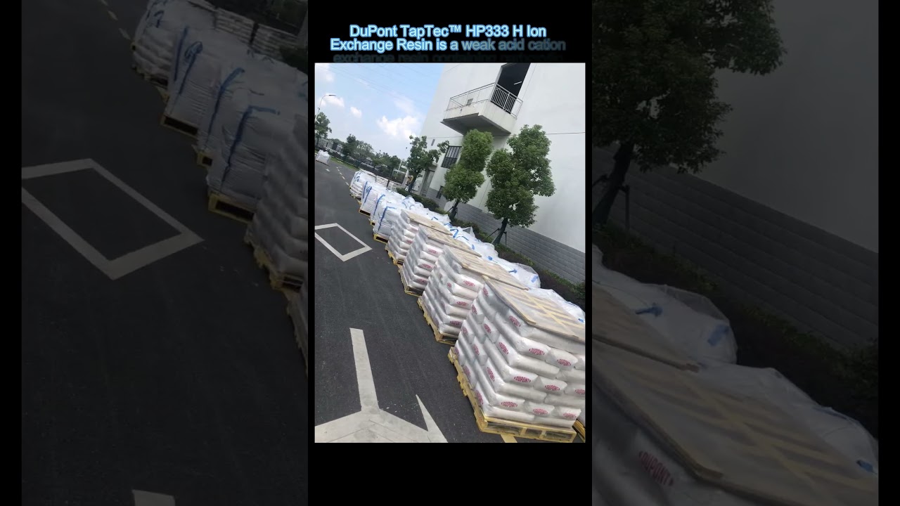 DuPont TapTec™ HP333 H Ion Exchange Resin is a weak acid cation exchange resin containing carboxylic