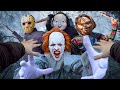 Horror Villains VS Parkour POV (Michael Myers, Chucky, Jason Voorhees, Pennywise...)