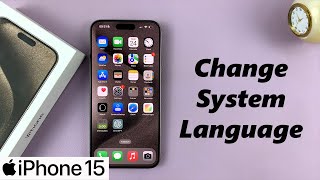 How To Change Language On iPhone 15 & iPhone 15 Pro screenshot 2