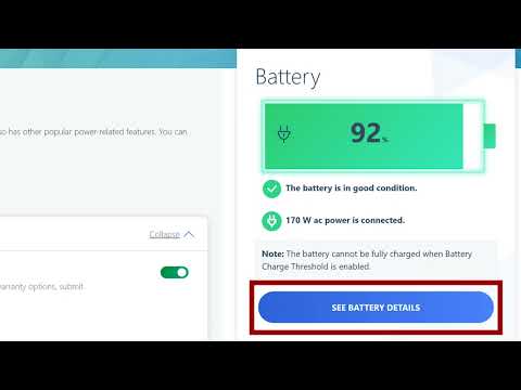 2025 4K - Quick Tips - Lenovo Vantage Battery Details - SifuTechs.com