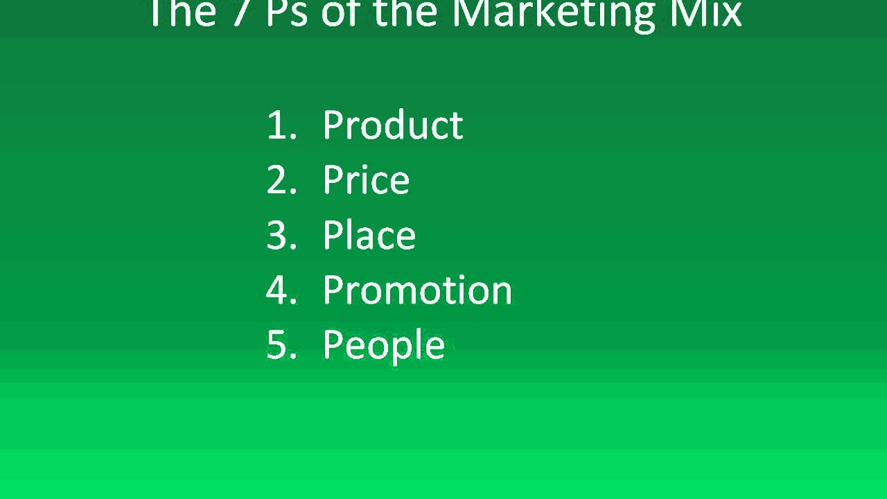 ส่วน ประสม ทางการ ตลาด หมาย ถึง  2022 Update  The Seven Ps of the Marketing Mix:  Marketing Strategies