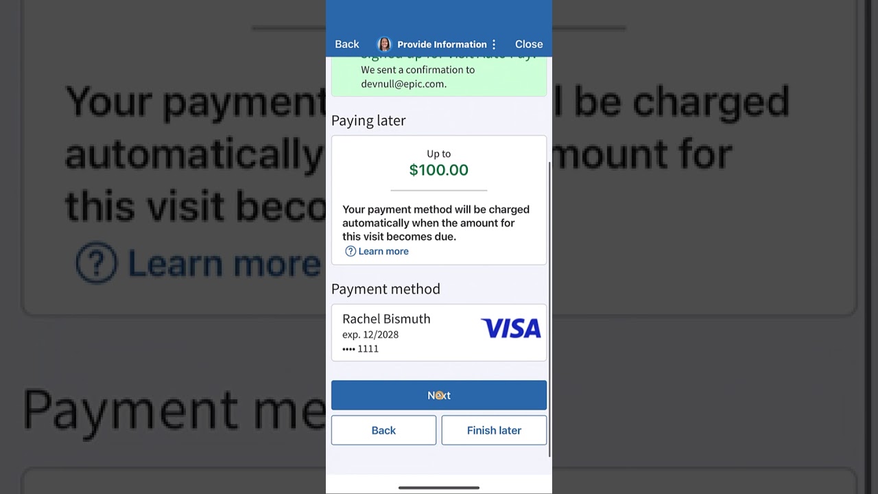 Having a Scheduled Video Visit in the MyChart Mobile App