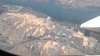 Aerial video of San Francisco Bay, Berkeley and beyond after take of from SFO.