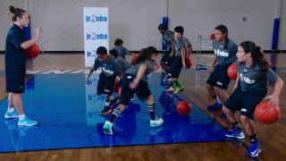 Stationary 1-2 Behind The Back Drill
