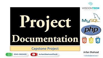 Capstone Project: Project Documentation in Urdu by Arfan Shahzad