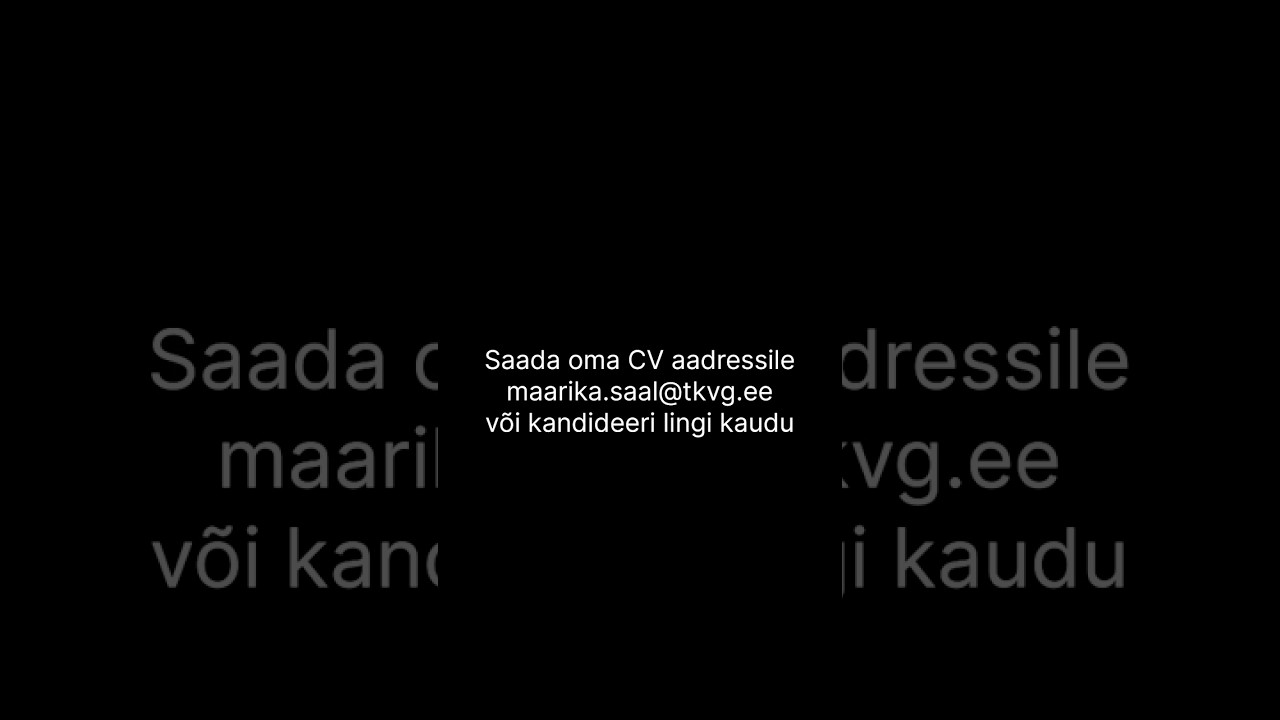 Õige valik | Tule TKVG õpetajaks