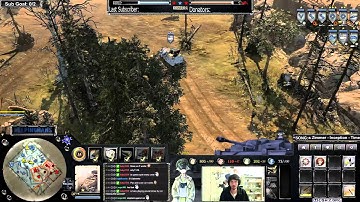 CoH2 - Double Incen Sniper Shot on Blob