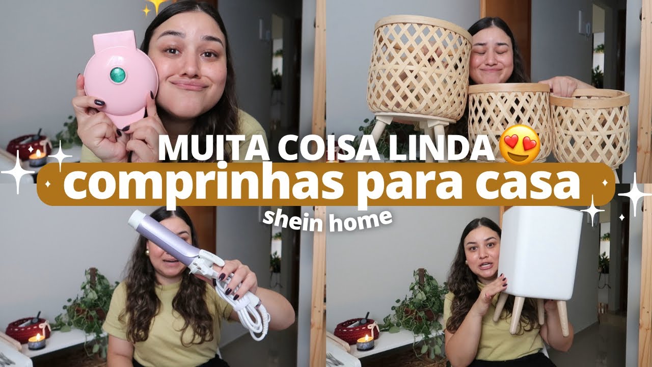 DECORAÇÃO, UTENSÍLIOS E UTILIDADES: COMPRINHAS PARA O LAR NA SHEIN HOME