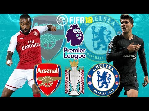 FIFA 18 | Arsenal vs Chelsea | Premier League 2017/18 | Prediction Gameplay