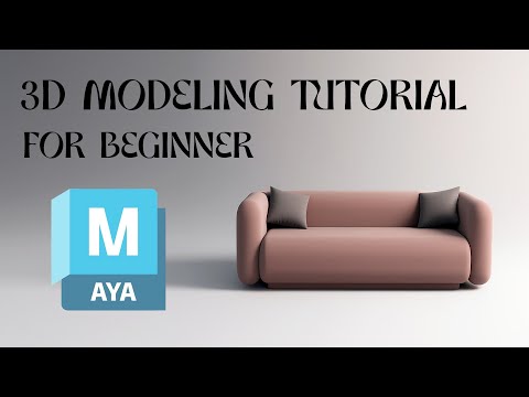 How to Create a Sofa Model in Autodesk Maya