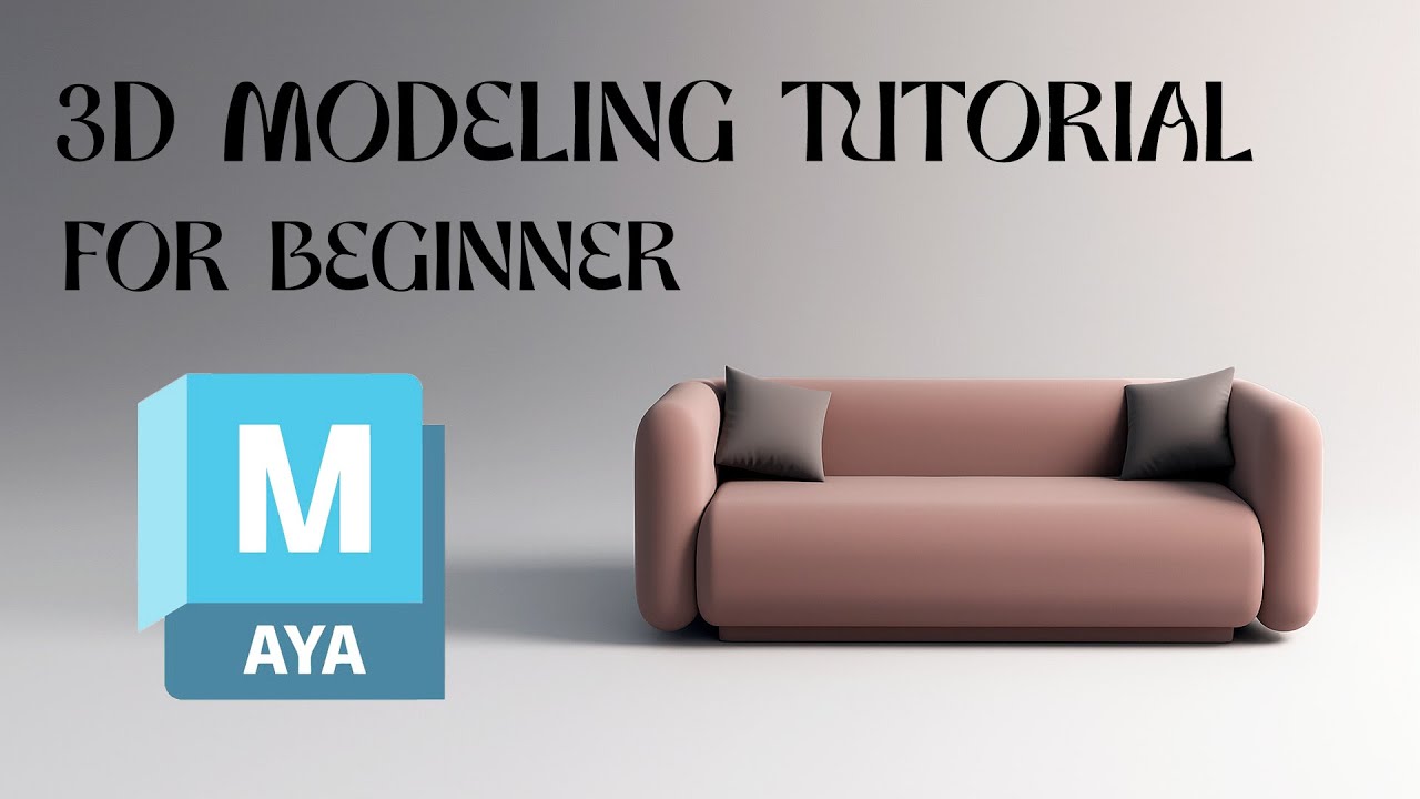 How to Create a Sofa Model in Autodesk Maya