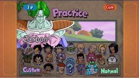 Dragonball Z Budokai 1 HD Collection - Zarbon Moveset | Chaospunishment