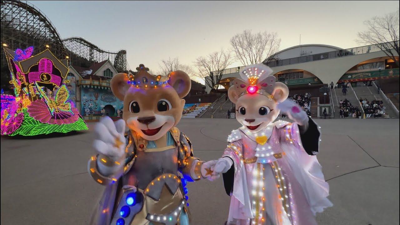 [4K] 20250218 에버랜드 문라이트 포토파티 Everland Moonlight Photo Party