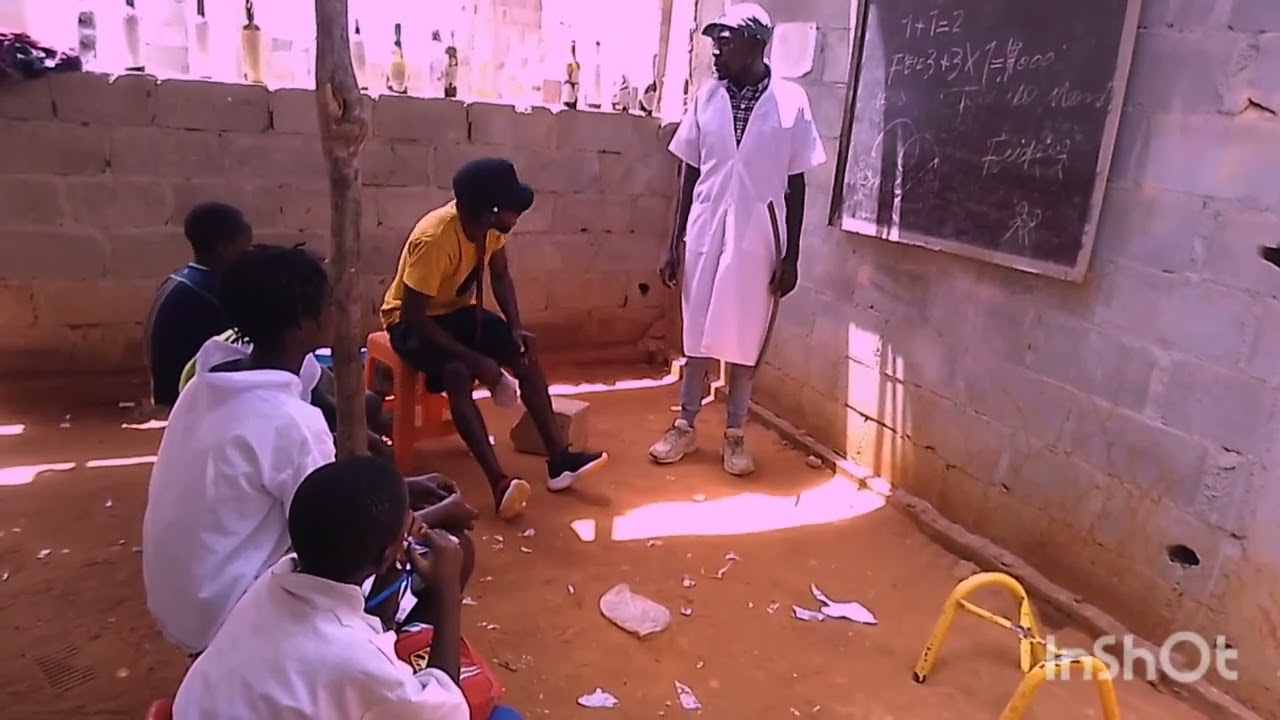 Professor Chinho e o delegado Tungulula chato