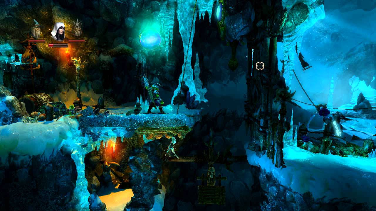 Trine 2, Hard HC without skills: Level 12 - Icewarden Keep