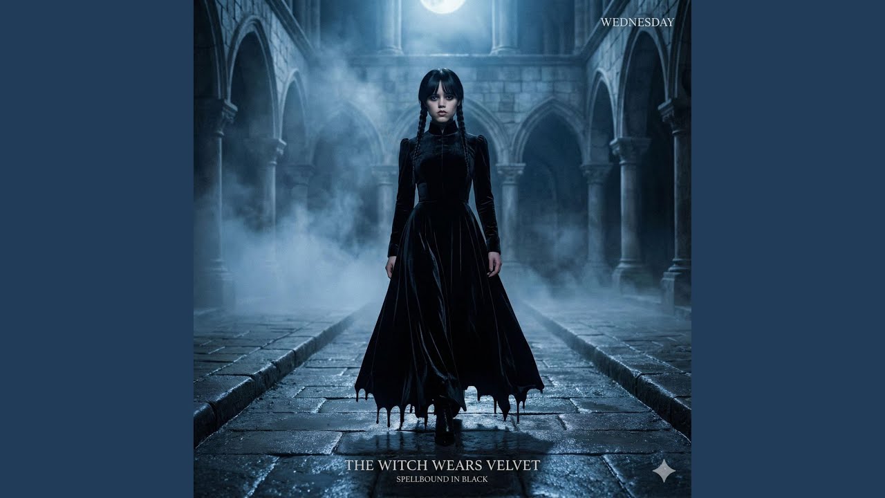 The Witch Wears Velvet (Spellbound in Black) Wednesday Addams