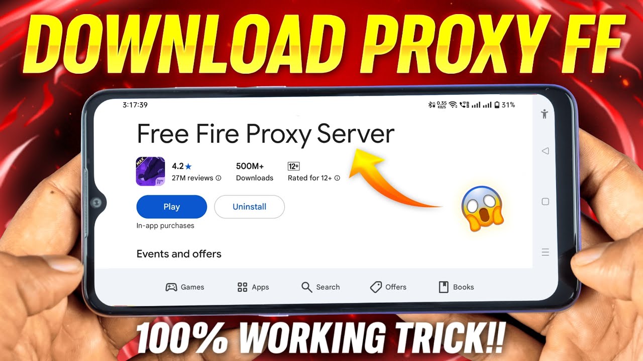 How To Download Proxy Server In Free Fire 💯😱🔥 | Free Fire Proxy Server | Proxy Server Free Fire