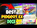 BEST Mega Pidgeot EX deck Pokemon TCG Pocket!