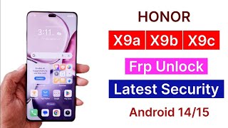 Huawei honor X9c smart 5g BRC-NX1 Frp remove
