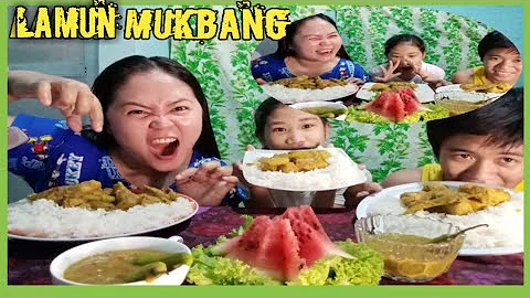 TOKBANG | SPICY CHICKEN CURRY | WATER MELON DESSER...
