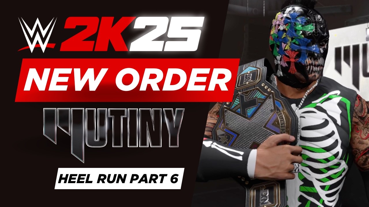 WWE 2K25: Munity Heel Run – Part 6 – New Order - YouTube