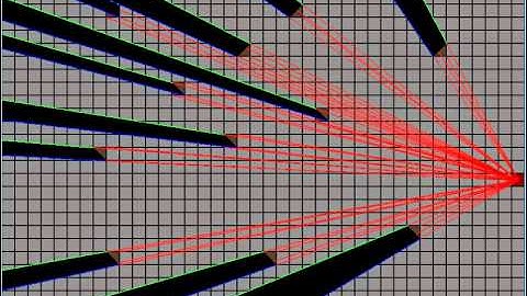 Improved line of sight / shadow simulation