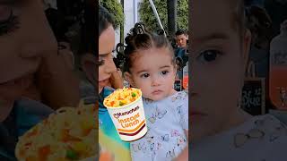 Kima Sofía le dan MUCHISIMO ASCO COMER LA SOPA MARUCHAN! 😳 #kima #shorts #youtubeshorts