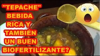 BIOFERTILIZANTE Y BEBIDA DELICIOSA A LA VEZ ??? 'TEPACHE'  86 VIDEOLUNES