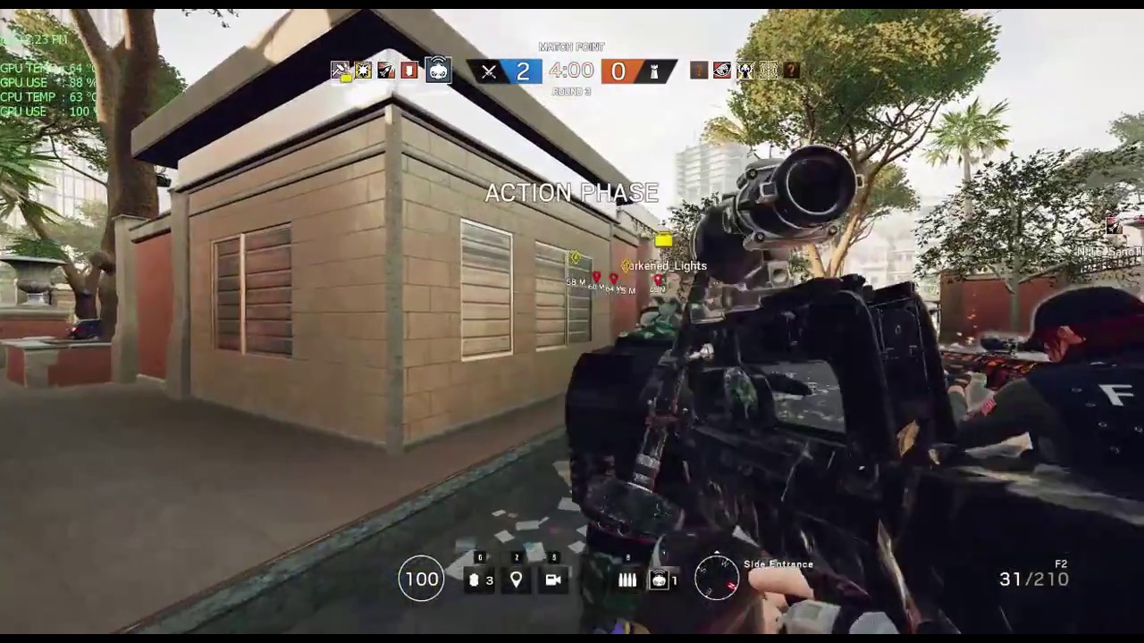 Tom Clancy's Rainbow Six Siege funny moment - YouTube