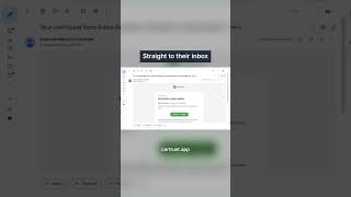 Information Issue certificates straight from Google Sheets #Shorts News