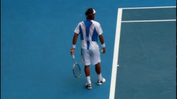 Feliciano Lopez Serve Australian Open 2012