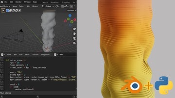 Blender+Python: Color Slices Tutorial Series (teaser)