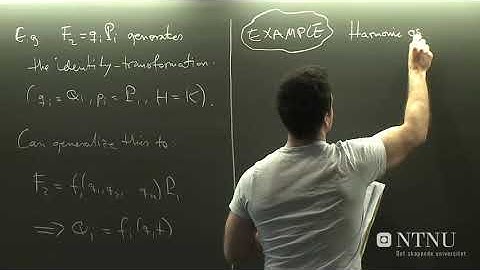 Classical Mechanics lecture 47 Poisson brackets Part 1 - Jacob Linder