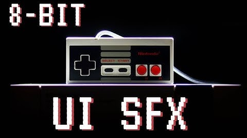 8bit UI SFX video