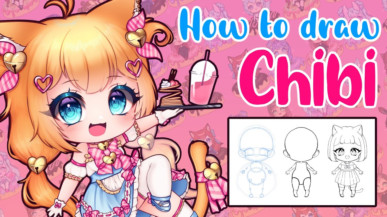 Meu canal  Cute anime chibi, Chibi girl drawings, Kawaii girl