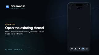 FieldWorks Mobile Admin: Customers & Messages | FieldWorks Tutorial