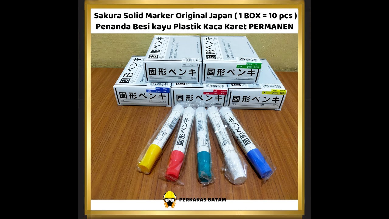 SAKURA SOLID PAINT MARKER REVIEW AND SURFACE TAGGING DEMO 