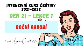 Kurz češtiny 21.1: Roční období