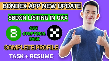 Bondex new update | Bondex token listing on OKX exchange | Complete Bondex profile in 5 minuts