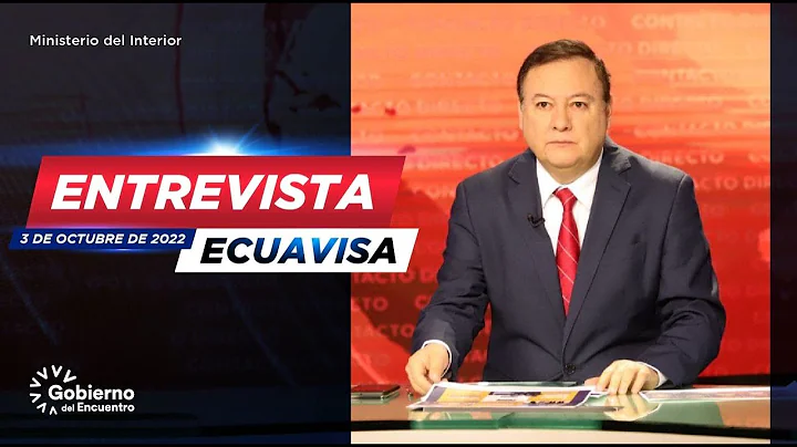 Entrevista al ministro del Interior, Juan Zapata, ...