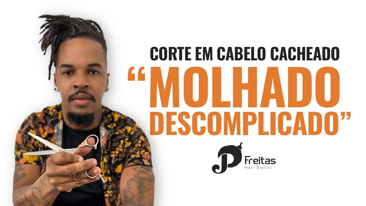 CORTE COMPLETO EM CABELO CACHEADO MOLHADO DESCOMPLICADO