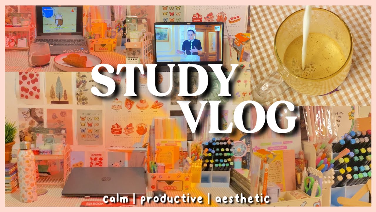 Видеоблог о двухдневной учёбе 📑📚 || Двухдневная учёба 💌✍️ || 3 часа в день ☕✨