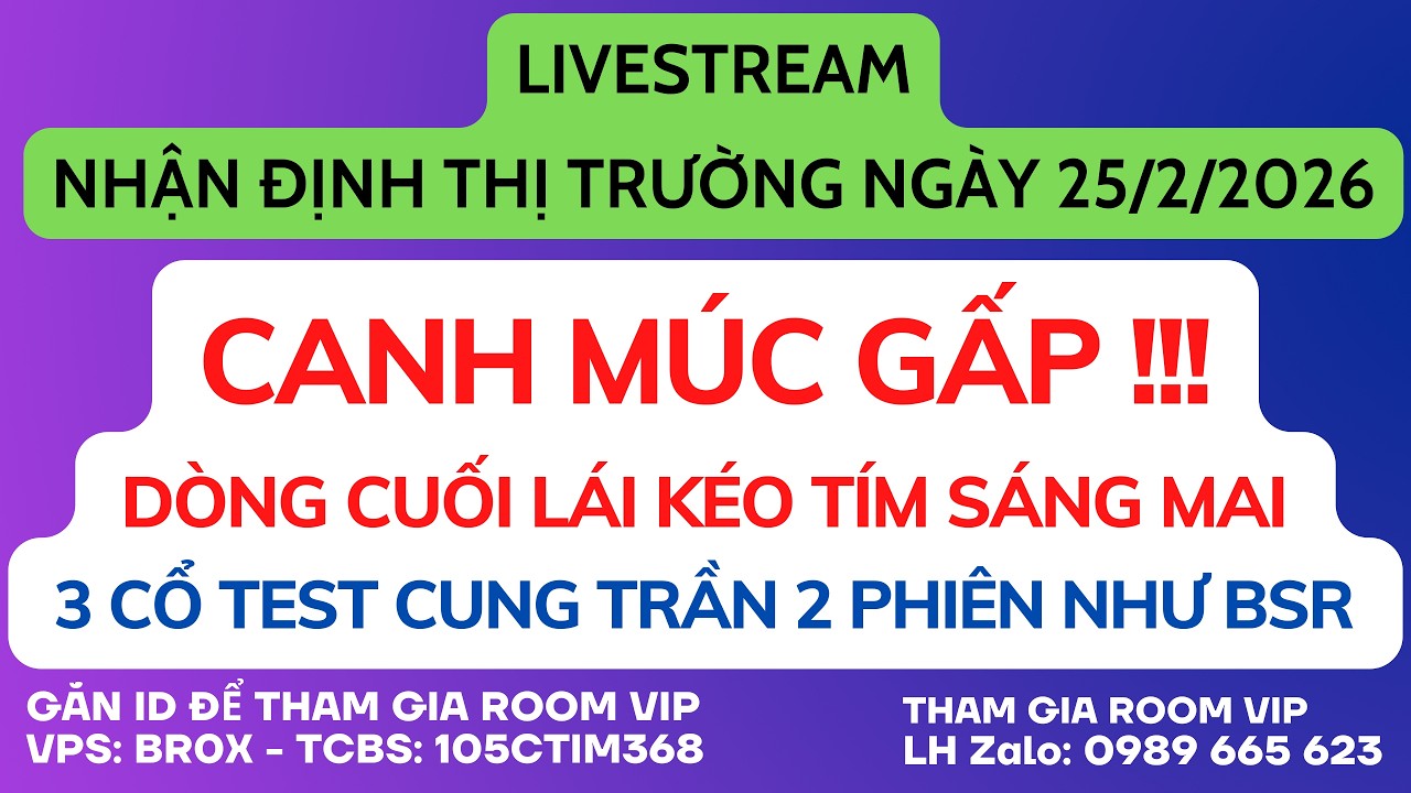 ✂️ 👉2 siêu cổ kênh trên test cung giống BSR mai bật tăng tím sớm
