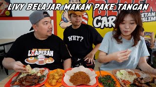 NGAJARIN LIVY MAKAN BEBEK MADURA PAKE TANGAN feat. @LivyRenata & @TretanUniverse