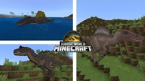 Minecraft Jurassic world rebirth x Minecraft addon showcase | Minecraft Jurassic world