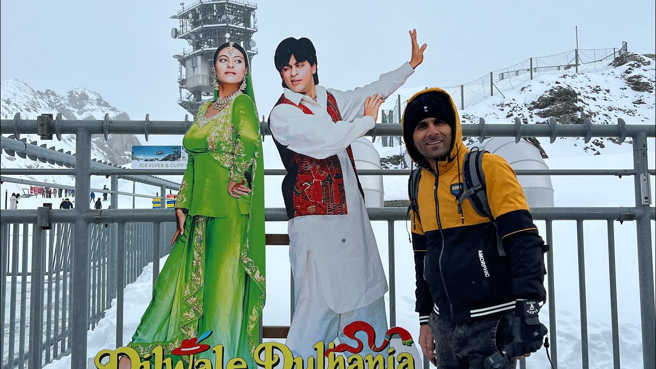 Playing with SNOW 😍| Mount Titlis Switzerland 